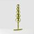 Plug Ball 5 Esferas Dourado de Metal - Imagem 2